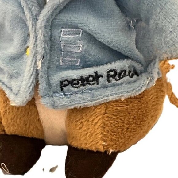Beatrix Potter Peter Rabbit Plush 8" Stuffed Toy In Blue Jacket - Picture 3 of 4